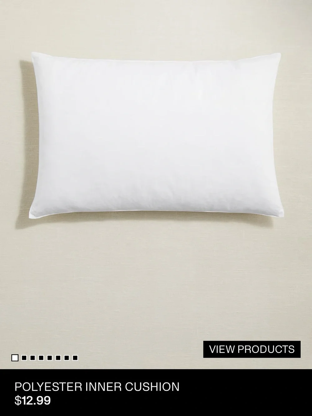 Zara cushion cover and pillow insert set